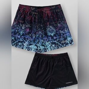 YoungLA Men’s Reversible Mesh Training Shorts Persian Rug- Size Small